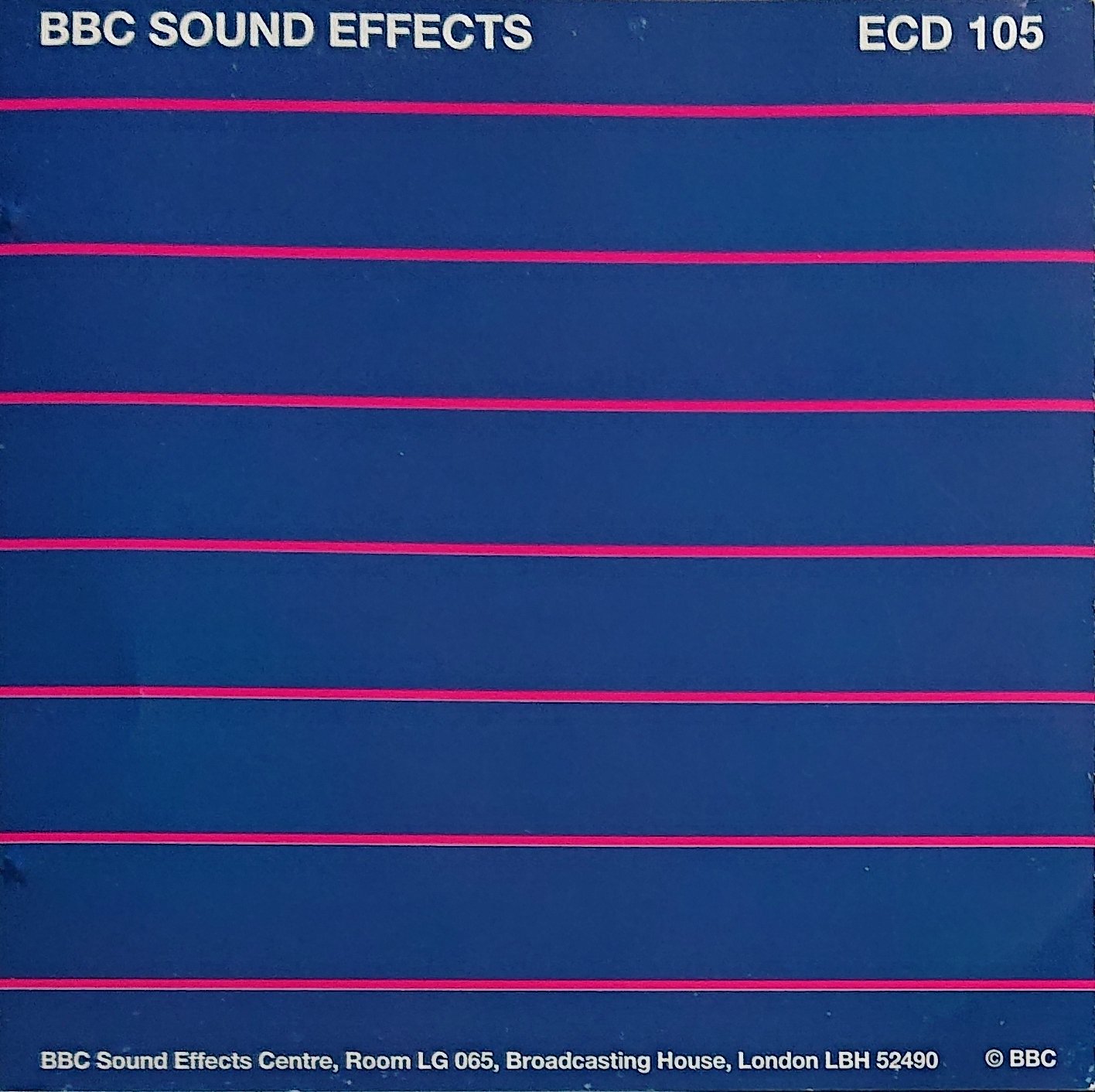 Middle of cover of ECD 105